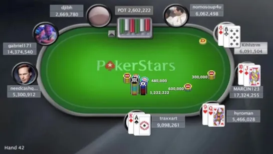 3. Sunday Million, финальный стол, 4 декабря 2011