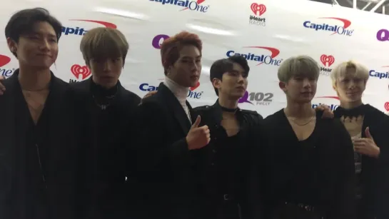 [VK][181205] MONSTA X Red Carpet at Jingle Ball in Philadelphia @ PennLive.com