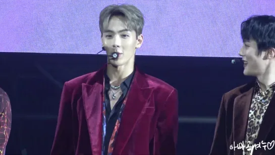 [fancam][04.01.2020] G-Market Concert - Talk 2 (shownu focus)