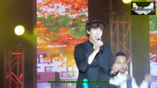 [fancam] Will you marry me - Lee Seung Gi [Ek2T-q5kYKw]