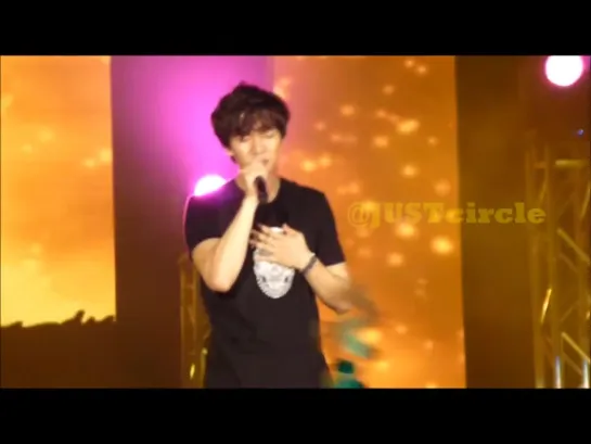 [Fancam] 121102 Lee Seung Gi @ Malaysia - Youre My Woman Ending Speech [44i0nZnYA9Q]