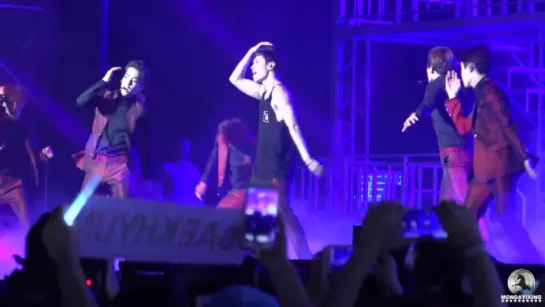 [FANCAM] 150531 EXOluXion in shanghai Hurt (LAY focus) [4K]