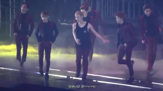 [FANCAM] 150315 EXOluXion - Hurt (Lay Focus)