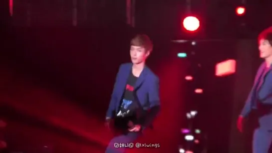 [FANCAM] 150814 EXO LAY @ DMZ Peace Concert 으르렁(Lay Focus)