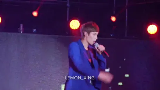 [FANCAM] 150814 EXO LAY @ DMZ Peace Concert Growl (Lay focus)