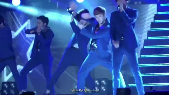 [FANCAM] 150814 EXO LAY @ DMZ Peace Concert EXODUS(Lay Focus)