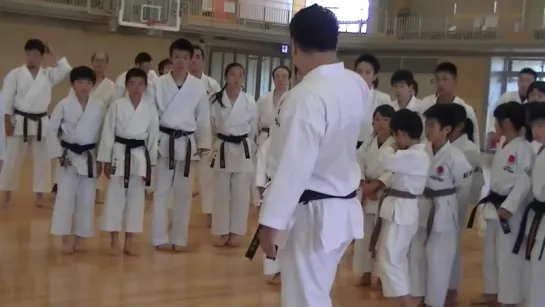 2017 JKA Seminar Karate by Daisuke Ueda @ Niigata part1