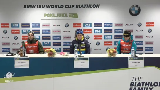 Pokljuka Women Mass Start Press Conference