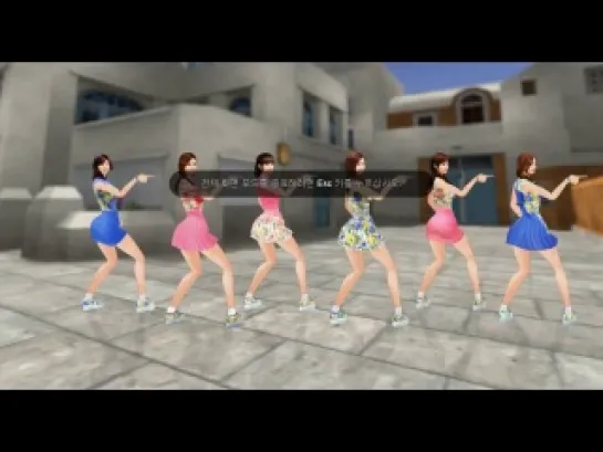 [CF] A PINK - "NONONO" in PC GAME "SUDDEN ATTACK"