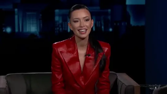 Christian Serratos Talks The Walking Dead  Selena While Doing a Rubiks Cube