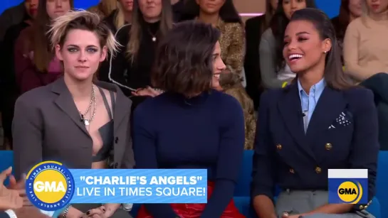 The leading ladies of Charlie’s Angels chat about the new film l GMA