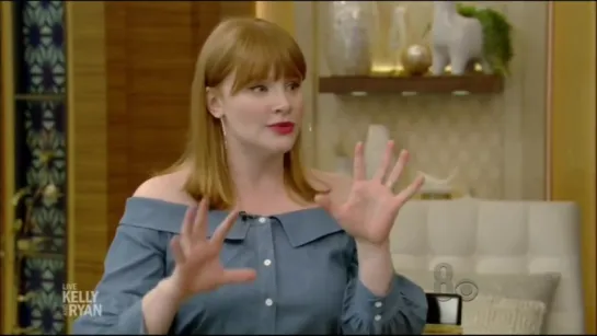 Bryce Dallas Howard on Live With Kelly  & Ryan 06_15_18