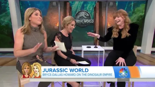 Bryce Dallas Howard Previews ‘Jurassic World_ Fallen Kingdom’ And Plays With The Toys _ TODAY