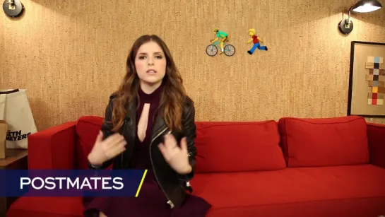 10 Second Rants with Anna Kendrick Skinny Jeans, Postmates, Airplanes