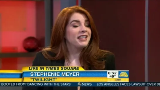 Twilight author Stephenie Meyer reveals new content for 10th anniversary on Good Morning America