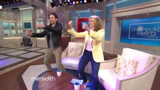 Peter Facinelli Shows Off His Dance Moves!   The Meredith Vieira Show