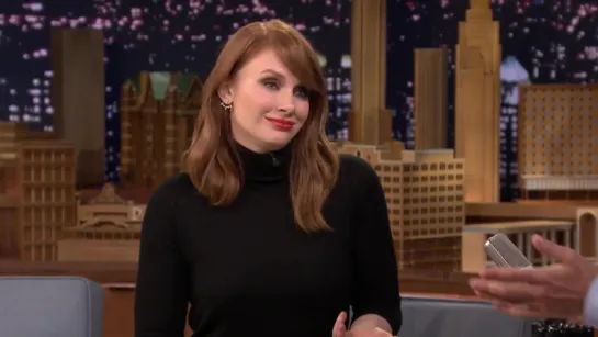 Bryce Dallas Howard Calls Out Jimmys Jurassic World Cameo