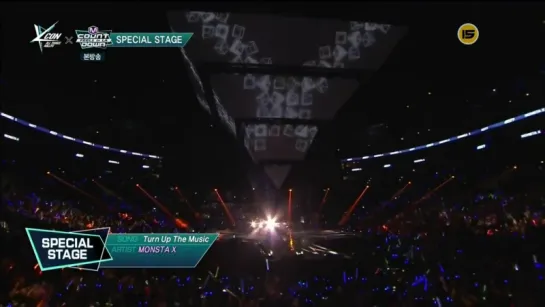 [PERF] [13.08.15] MONSTA X - Ride + Turn Up M! Countdown 2015 KCON in LA