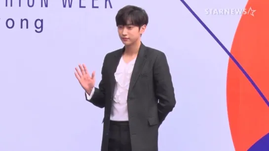 [NEWA][170330] Jinyoung @ Seoul Fashion Week