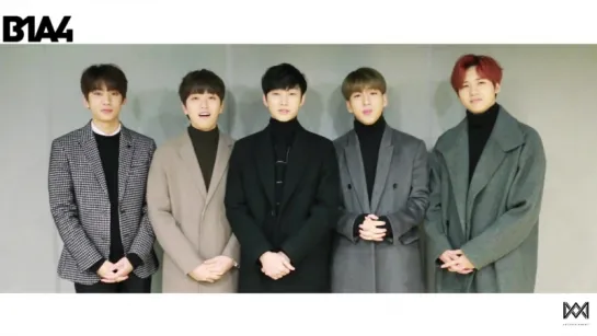 [GREETINGS] [170127] B1A4 @ Lunar New Year Greeting Message