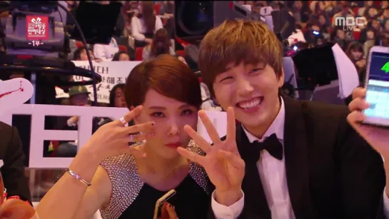 [EVENT:CUT][151229] Sandeul @ MBC Entertainment Awards 2015