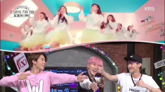 [SHOW:CUT][150830] B1A4 - Cupid (Oh My Girl cover) @ KBS "A Song For You" Ep.7