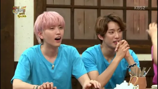 [SHOW:CUT][150827] Gongchan and Sandeul @ KBS "Happy Together"