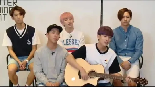 [SHOW][150820] B1A4 - Bana Song (Acoustic ver.) @ Nico Nico Live "With B1A4"