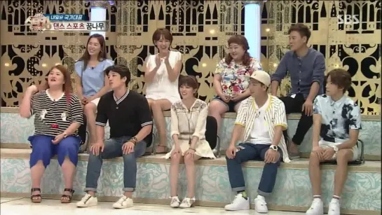 [SHOW:CUT][150804] Baro and Gongchan @ SBS "Star King"