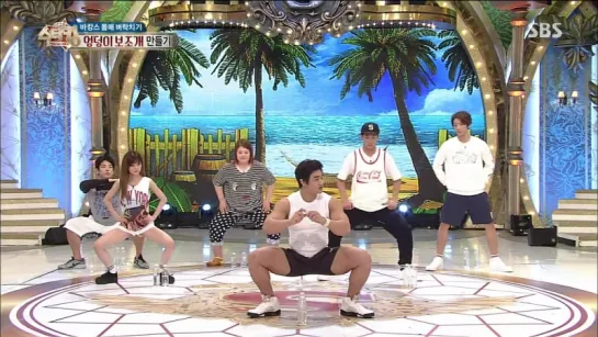 [SHOW:CUT][150802] Baro and Gongchan @ SBS "Star King"