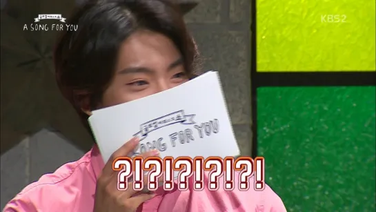 [SHOW:CUT][150719] Gongchan @ KBS "A Song For You"