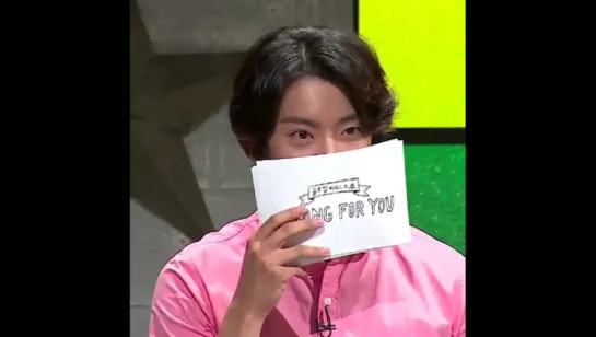 [SHOW][150716] Gongchan @ Обновление инстаграма шоу KBS "A Song For You"