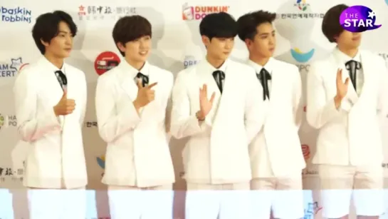 [FANCAM][150523] B1A4 @ Dream Concert Red Carpet