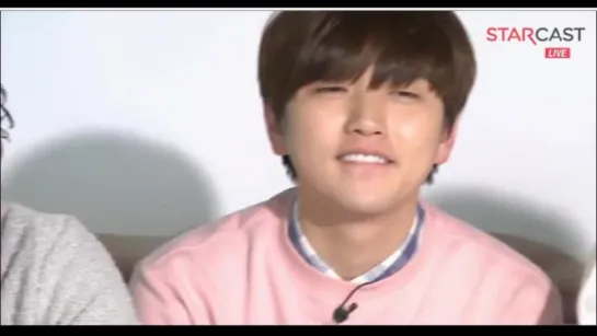 [SHOW:CUT][150423] CNU - Seoul’s Moon @ Starcast On Air - B1A4 4th Debut Anniversary "D+1462" Event