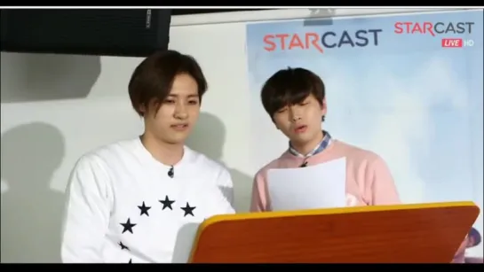 [SHOW:CUT][150423] Sandeul - Jeju Island’s Blue Night @ Starcast On Air - B1A4 4th Debut Anniversary "D+1462" Event