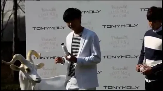 [OTHER][150326] B1A4 @ TONY MOLY "Goat Milk Natural Skin Care" Launch Event