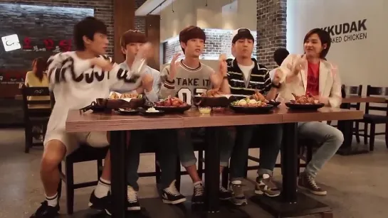 [OTHER][140823] B1A4 @ "Okkudak" Oven Baked Chicken Quiz Event