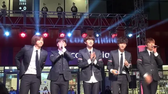 [FANCAM][141224] B1A4 Talk @ Big Star Concert in Busan