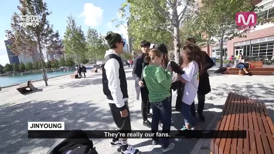 [SHOW:ENG.SUB][141101] B1A4 @ "Go! B1A4: Fact #5 - B1A4 loves their BANAs!"