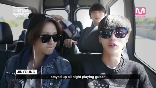 [SHOW:ENG.SUB][141101] B1A4 @ "Go! B1A4: Fact #4 - Jinyoung the Guitarist"