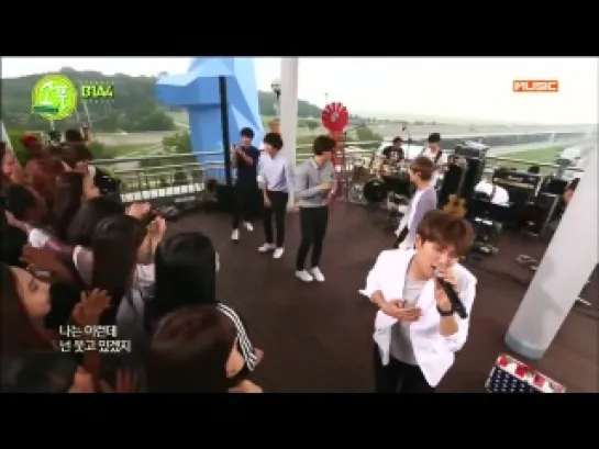 [SHOW:CUT][140814] B1A4 – What's Going On @ MBC Music Picnic Live