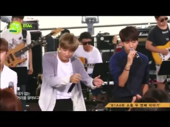 [SHOW:CUT][140814] B1A4 – Lonely @ MBC Music Picnic Live