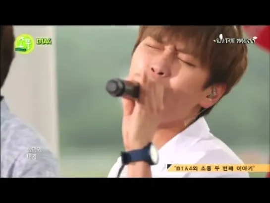 [SHOW:CUT][140814] B1A4 - This time is Over @ MBC Music Picnic Live