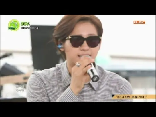 [SHOW:CUT][140728] B1A4 - IF... @ MBC Music Picnic Live