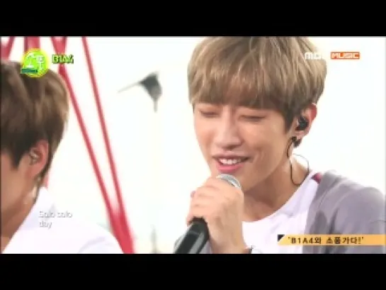 [SHOW:CUT][140728] B1A4 - SOLO DAY @ MBC Music Picnic Live