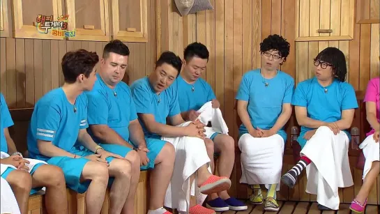 [SHOW:CUT][140724] Baro, Jinyoung @ Happy Together 1/2