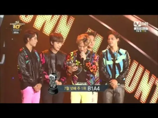 [OTHER][140724] B1A4 @ Mnet Countdown 10th Anniversary Winners