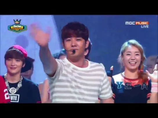 [PERF][140723] B1A4 win @ MBC Show Champion