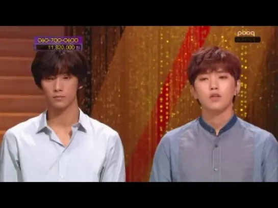 [SHOW:CUT][140719] Sandeul, Gongchan @ Love Request