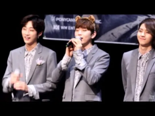 [FANCAM][140222] B1A4 @ Gangnam Fansign